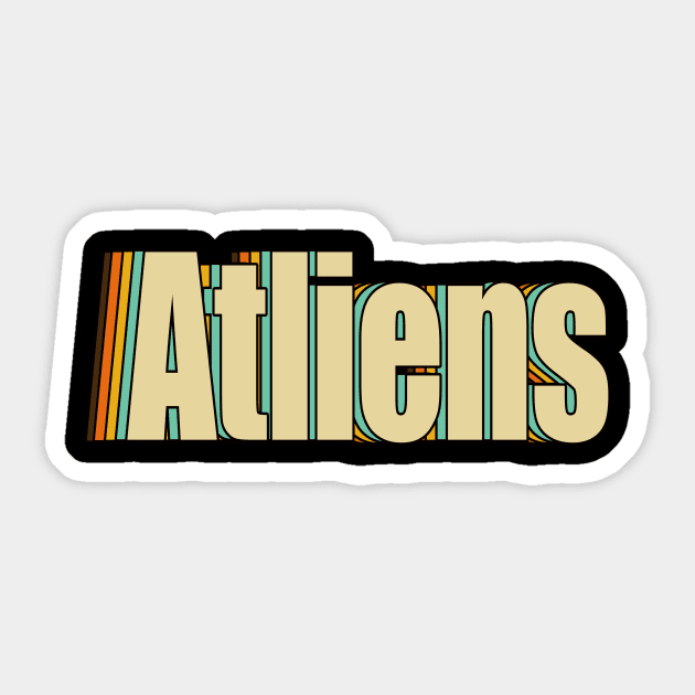 Atliens Sticker by DESKPOP PODCAST